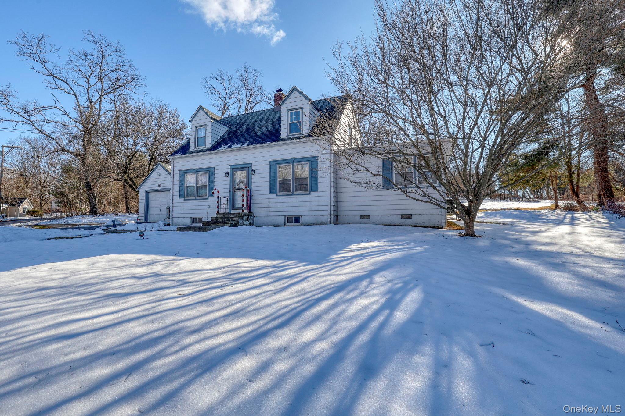 210 Overlook Road Poughkeepsie, NY 12603 - Photo 2 of 43 New england style home featuring a chimney