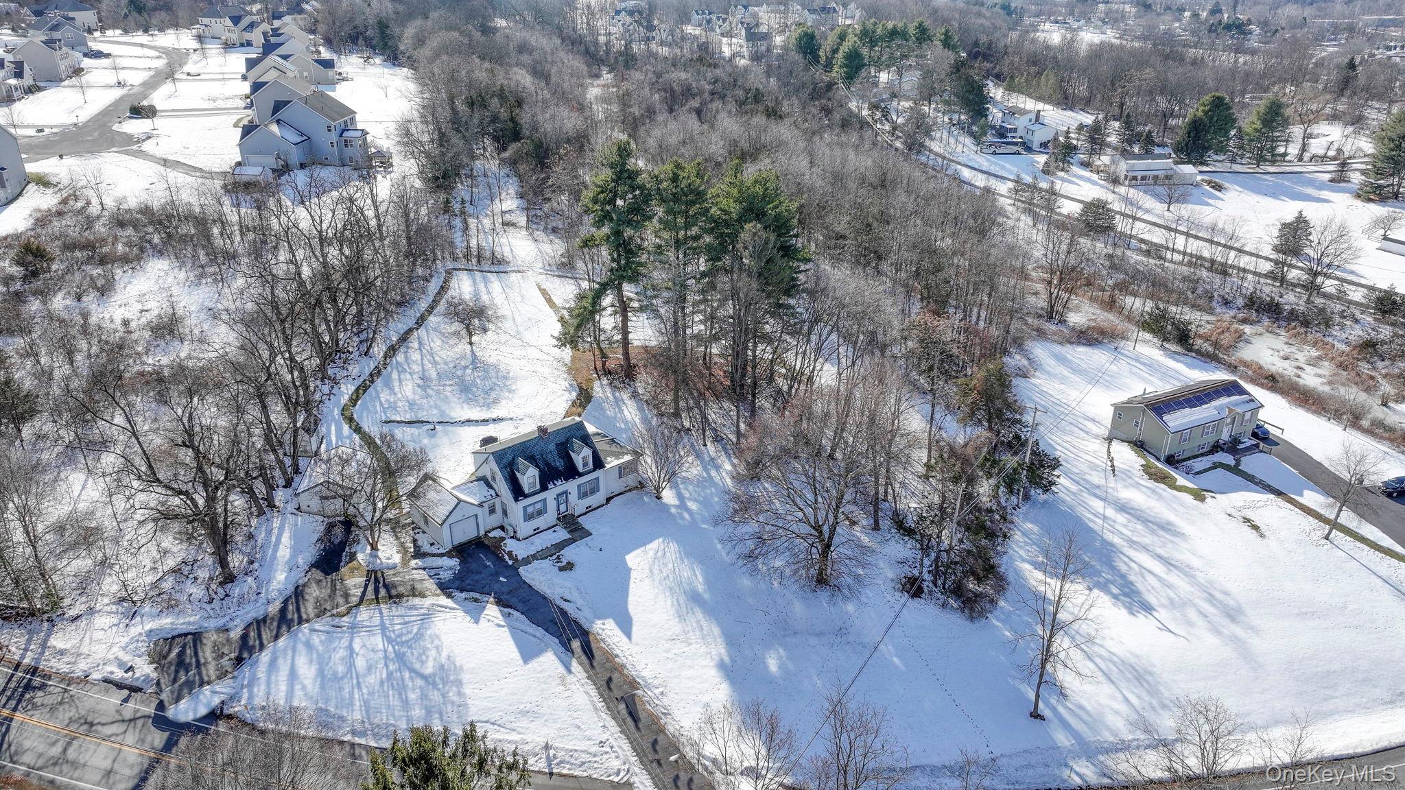 210 Overlook Road Poughkeepsie, NY 12603 - Photo 40 of 43 View of snowy aerial view