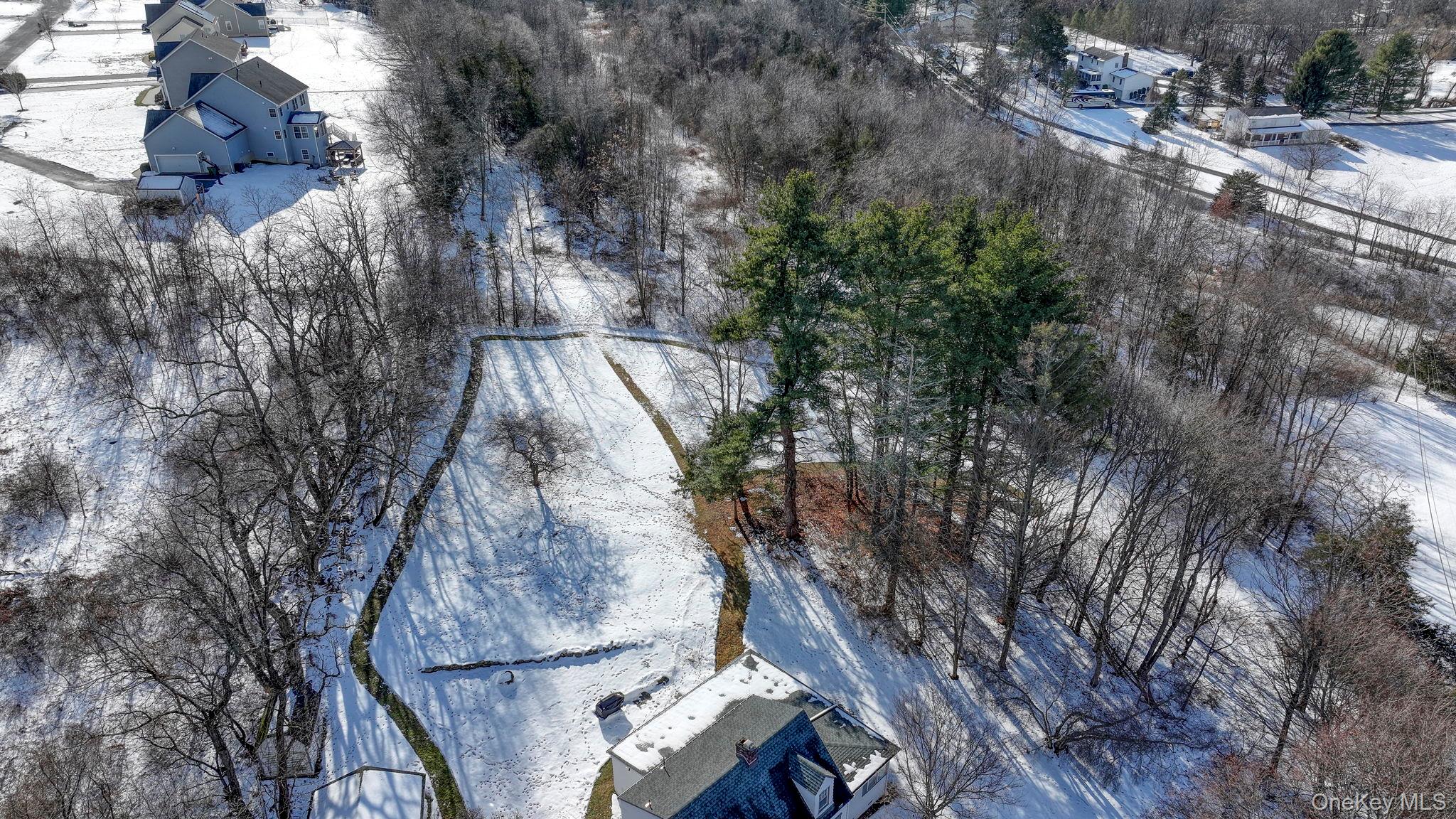 210 Overlook Road Poughkeepsie, NY 12603 - Photo 42 of 43 View of snowy aerial view