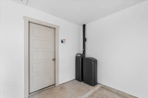 a close view of a closet
