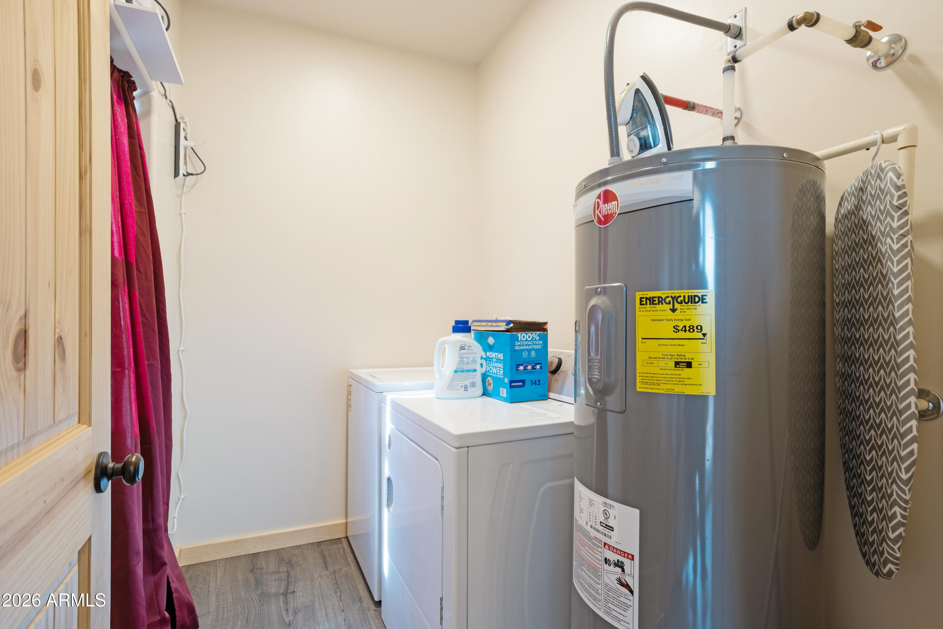 2718 Church Lane Overgaard, AZ 85933 - Photo 28 of 50 a utility room with dryer and washer