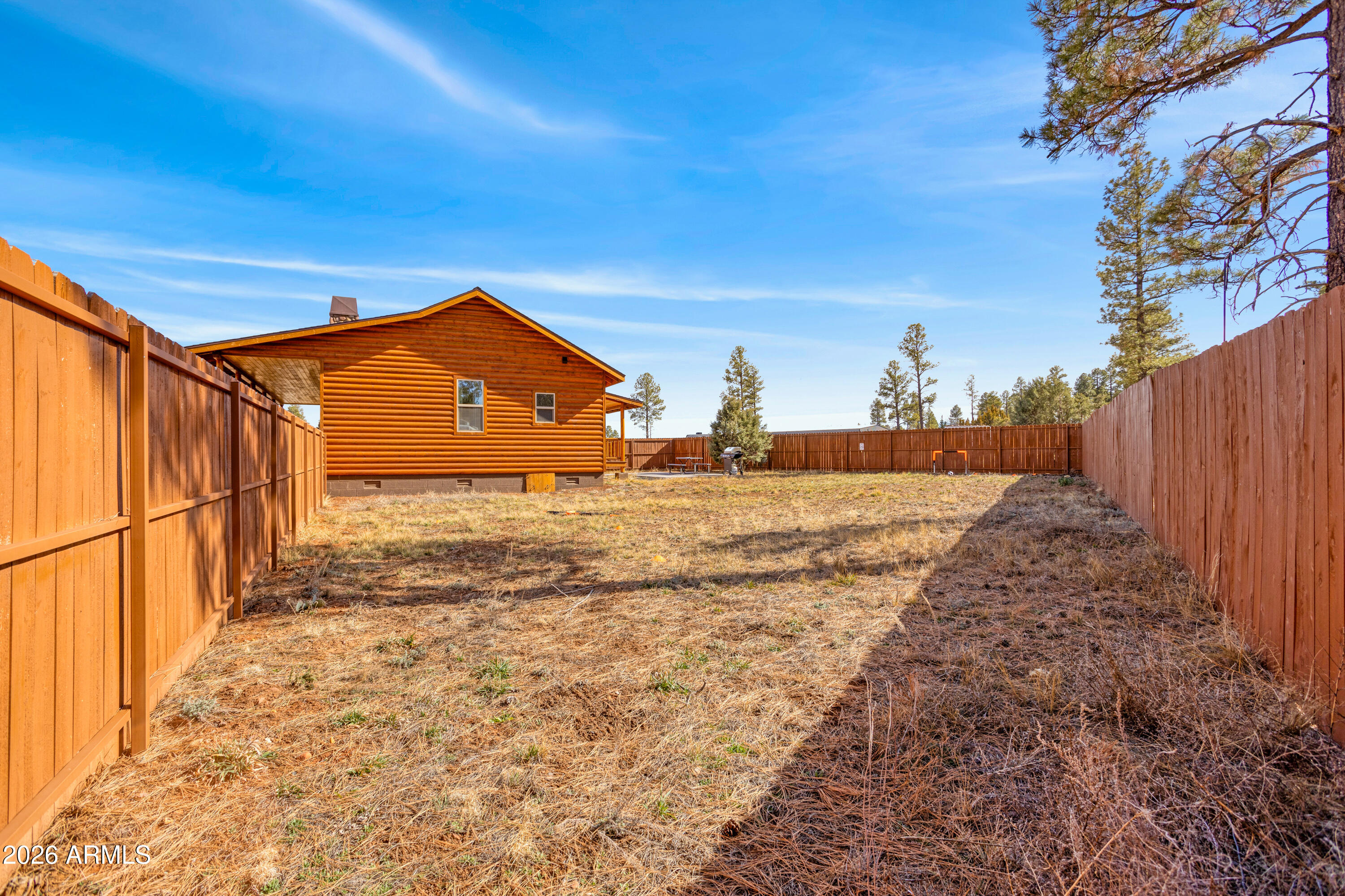 2718 Church Lane Overgaard, AZ 85933 - Photo 41 of 50 a view of a backyard of the house