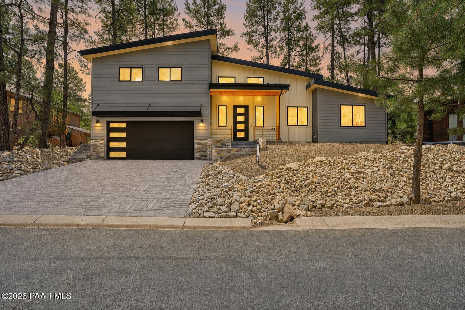 1147 East Timber Ridge Road Prescott, AZ 86303 - Photo 1 of 36 A Front View Sunset