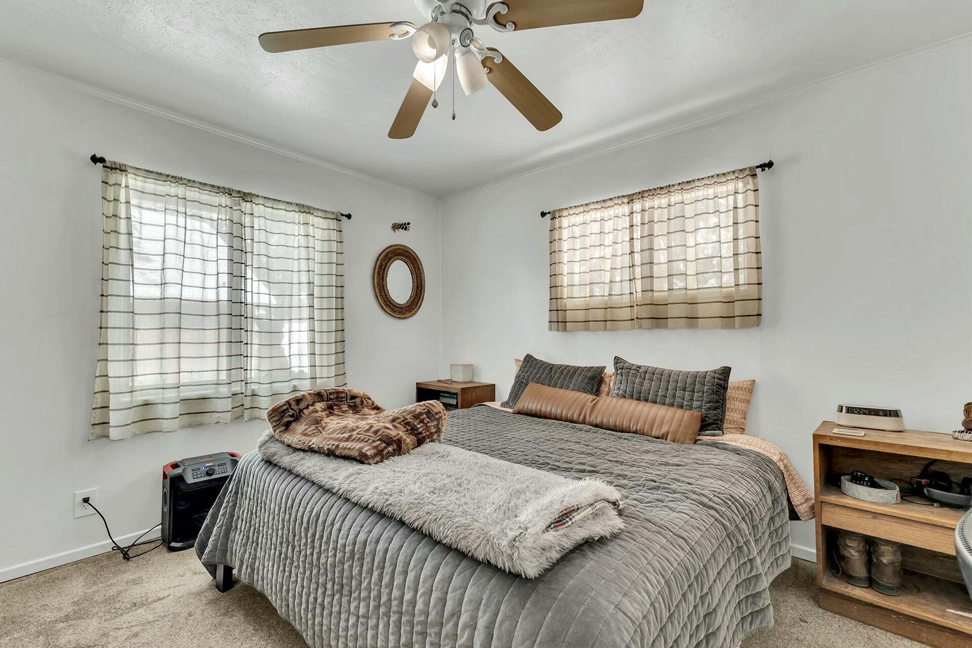52660 Sylvan Way Idyllwild, CA 92549 - Photo 22 of 25 a bedroom with double bed and a window