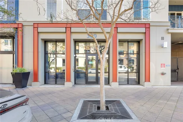 a view of a entryway door