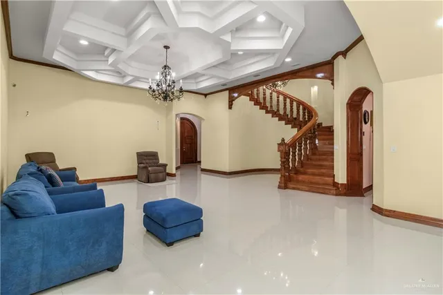 a very nice looking room with a large window