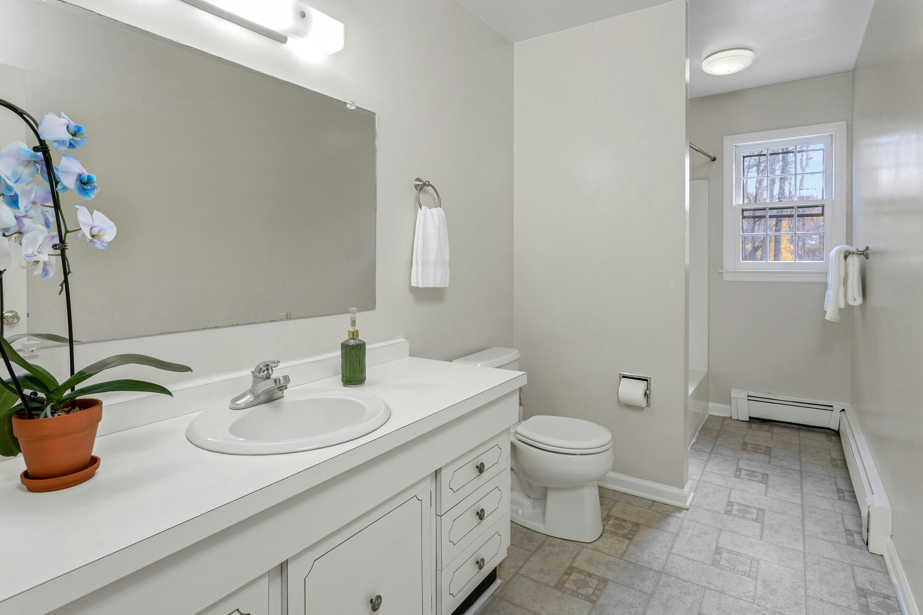 64 Jelliff Mill Road New Canaan, CT 06840 - Photo 14 of 24 a bathroom with a sink toilet and a mirror
