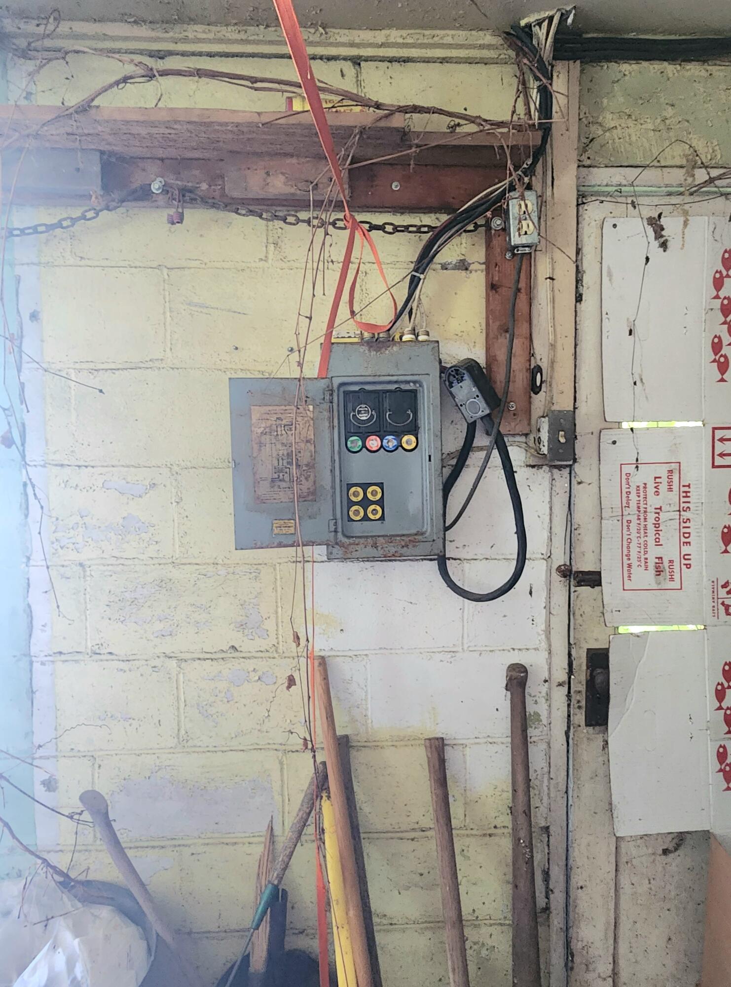 256 Sprague Road Coldwater, MI 49036 - Photo 26 of 27 Garage 2 - electric panel