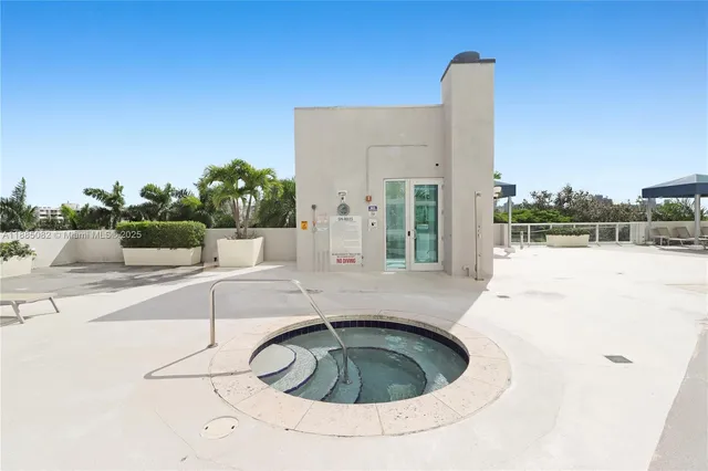 a view of swimming pool from a terrace