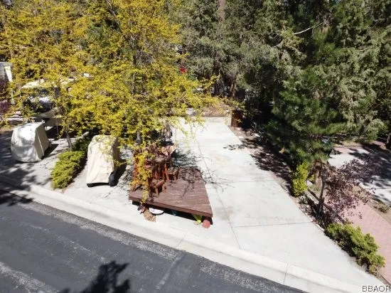 a view of outdoor space and street view