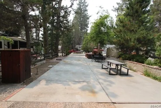 a view of outdoor space with seating