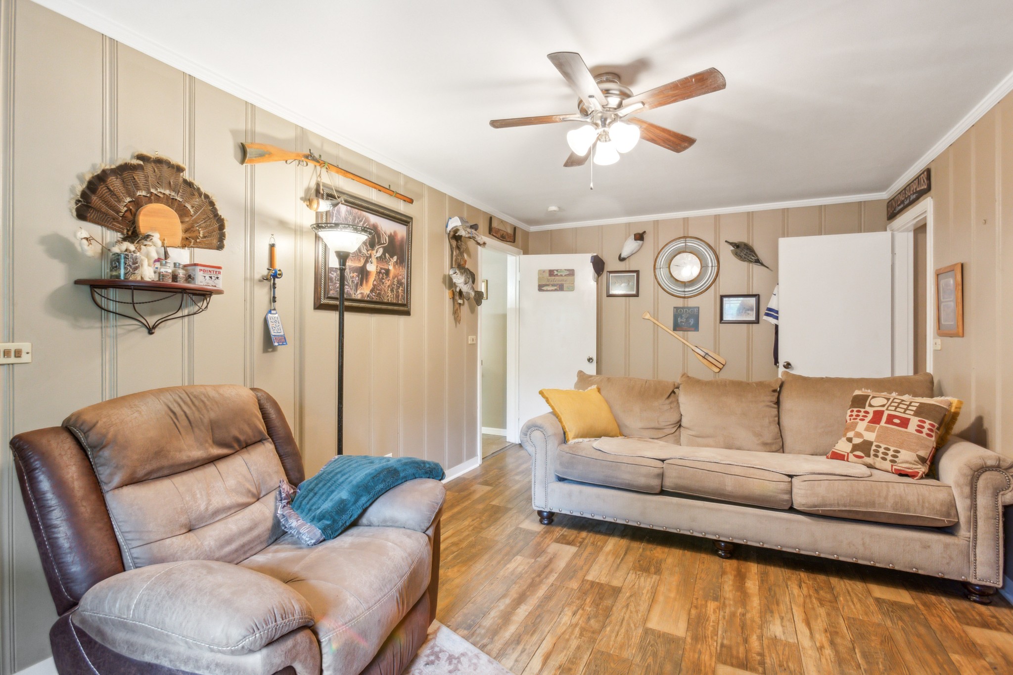 571 Jackson Road Portland, TN 37148 - Photo 19 of 24 a living room with furniture and ceiling fan