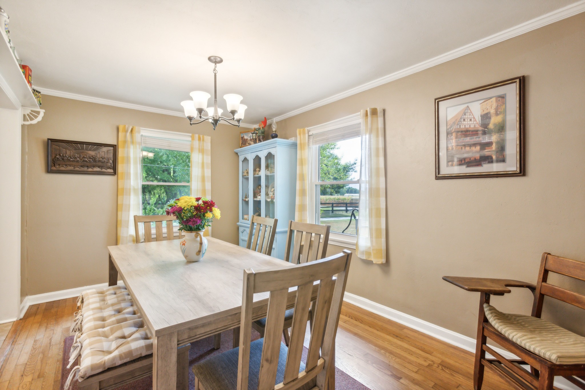 571 Jackson Road Portland, TN 37148 - Photo 8 of 24 a view of a dining room with furniture window and outside view