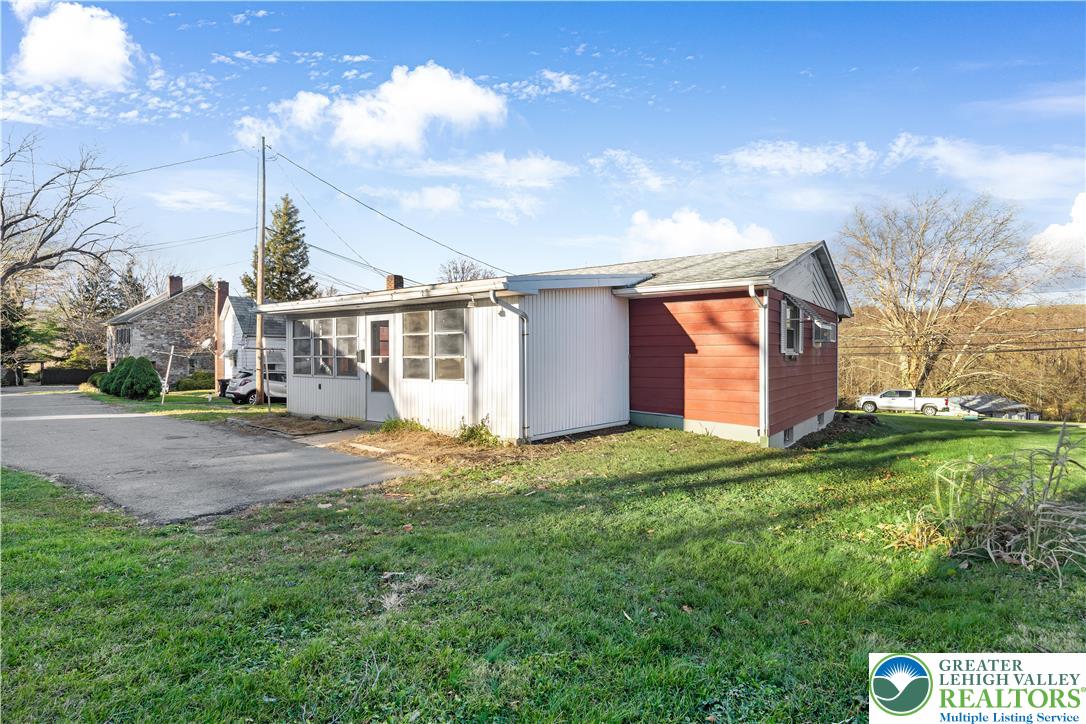 416 Main Street Stockertown, PA 18083 - Photo 27 of 29 a house view with a garden space