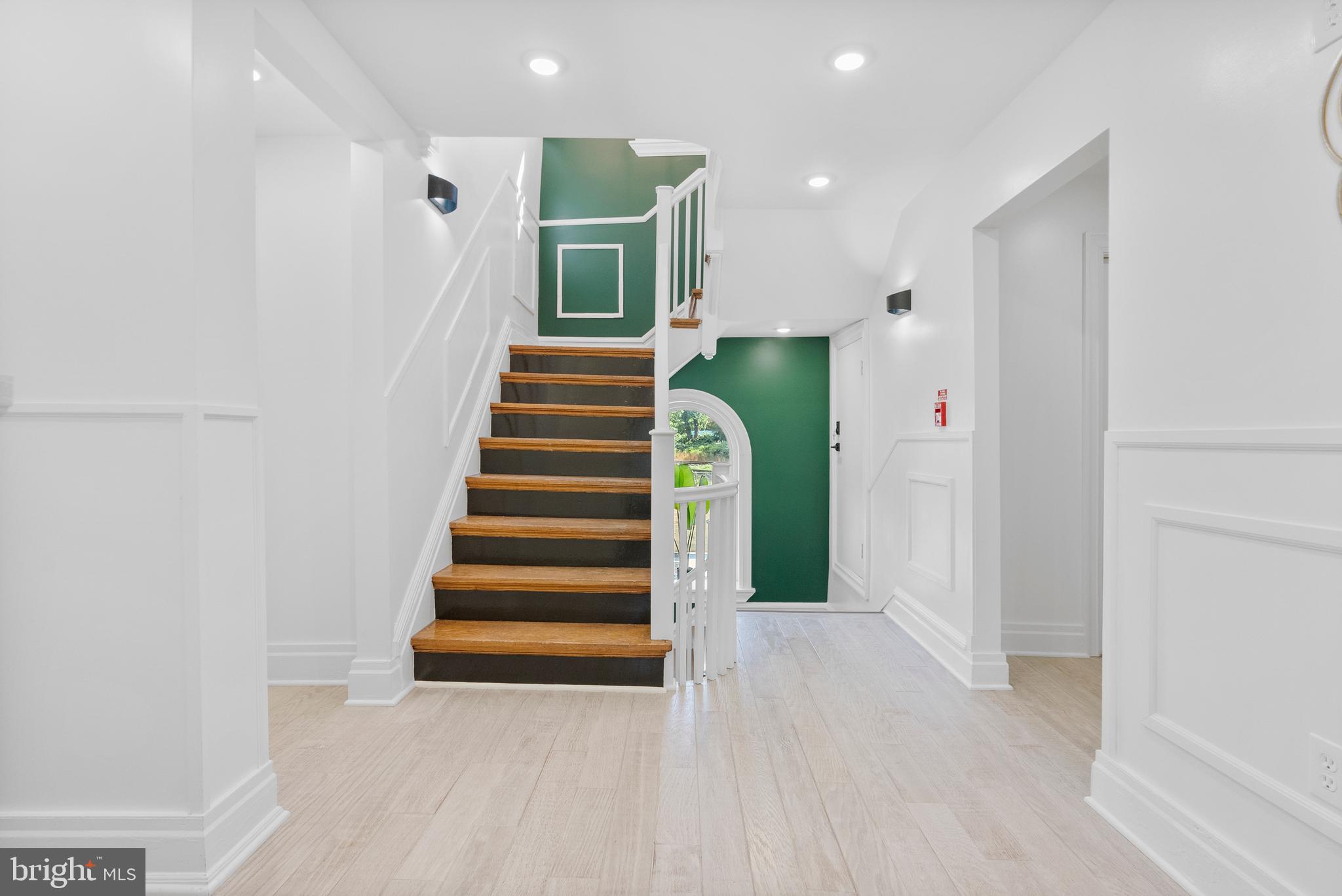 2305 North 50th Street Philadelphia, PA 19131 - Photo 25 of 33 a view of an entryway with wooden floor