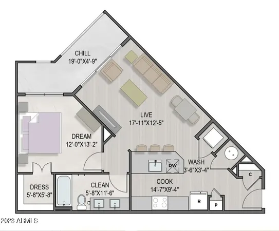 $1,541 | 26800 North 27th Avenue, Unit A3, Phoenix, AZ 85085