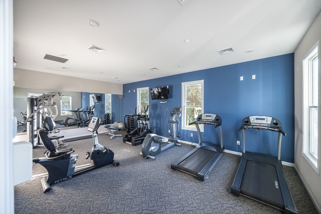 4 Francis Drive, Unit 207 Andover, MA 01810 - Photo 17 of 21 a view of a room with gym equipment