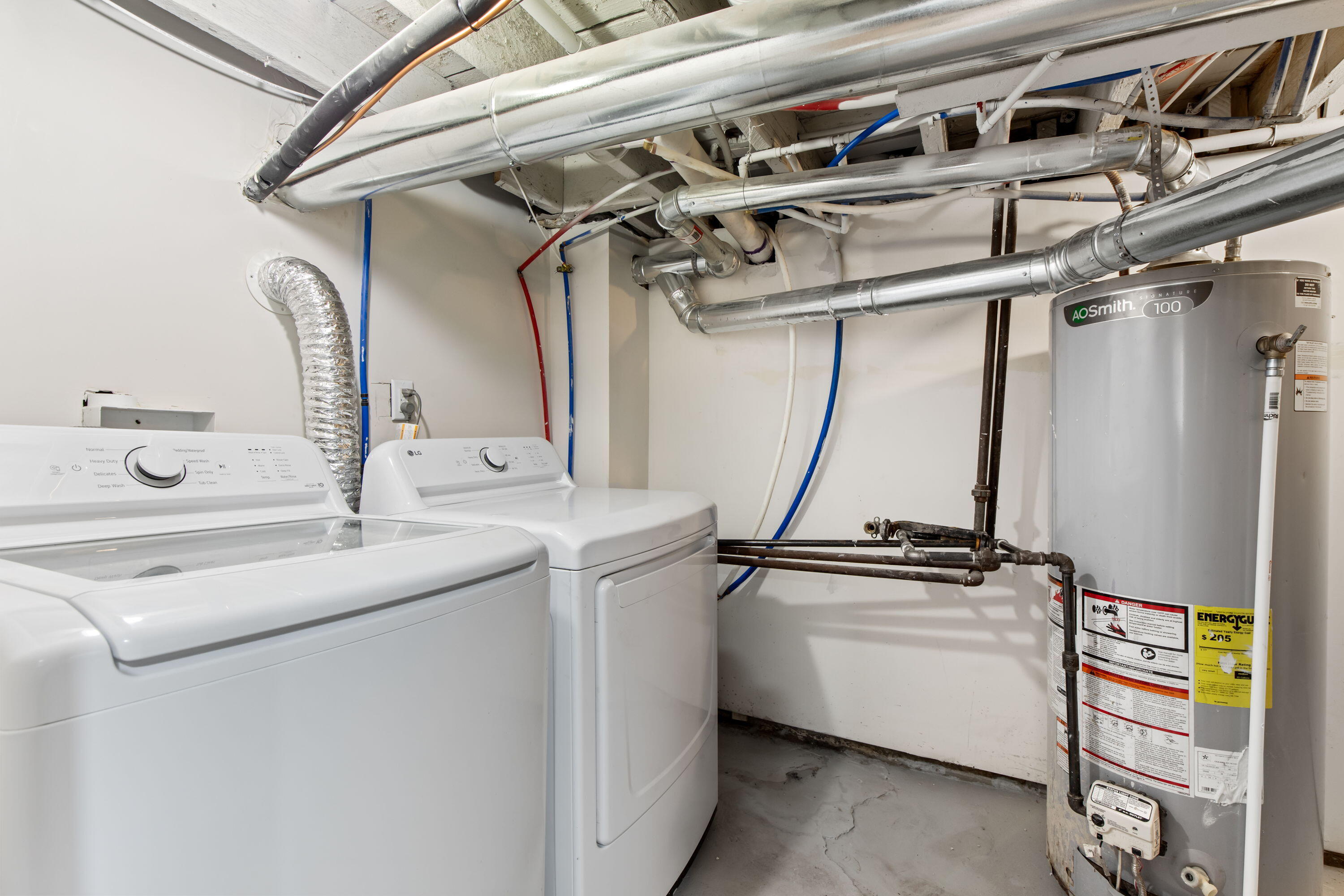 560 Rhode Island Ct. Gary, IN 46402 - Photo 26 of 49 a utility room with dryer and washer