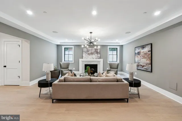 a view of furniture in a room