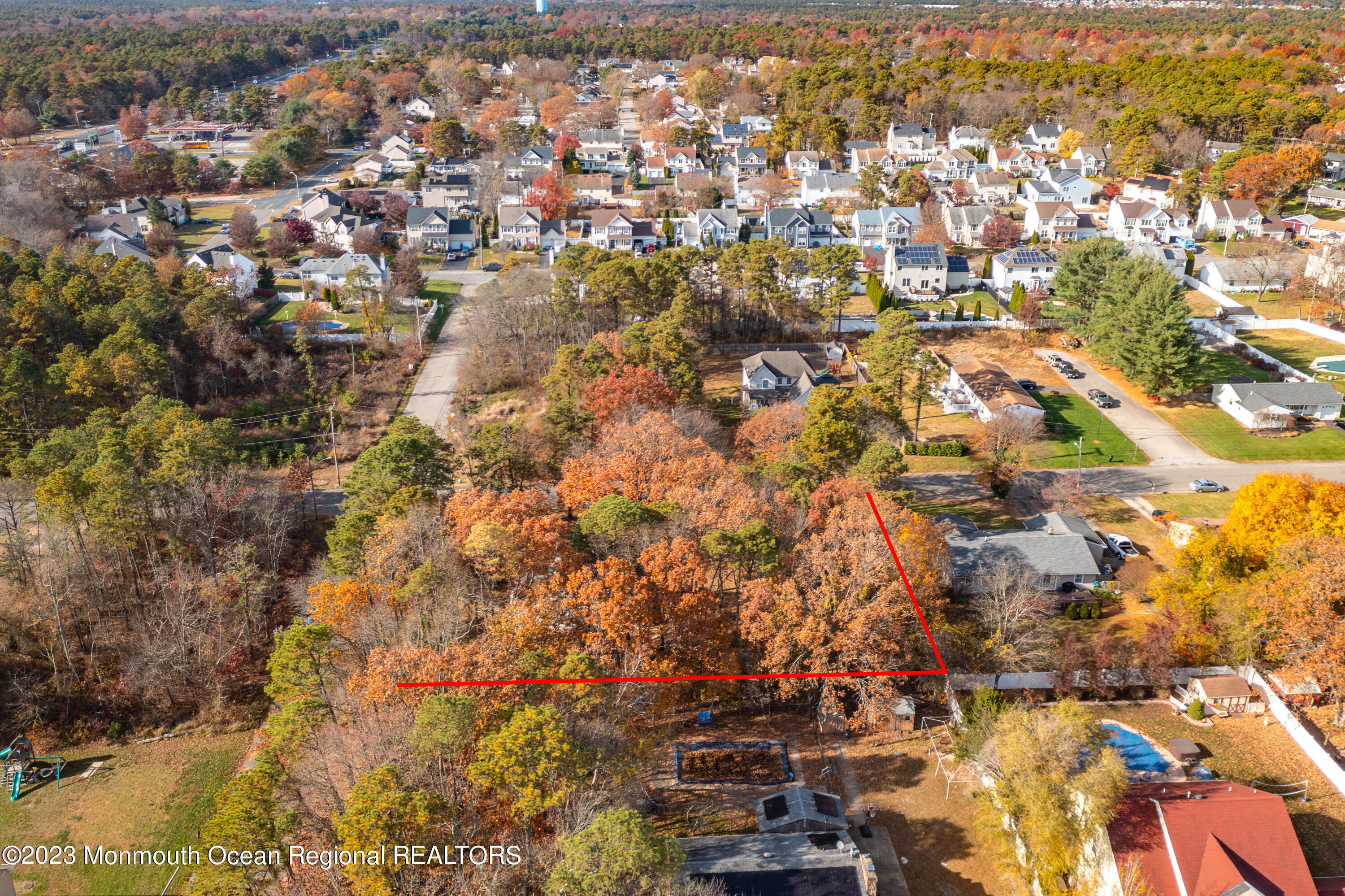 501 First Street Toms River, NJ 08757 - Photo 25 of 32 an aerial view of residential houses with outdoor space