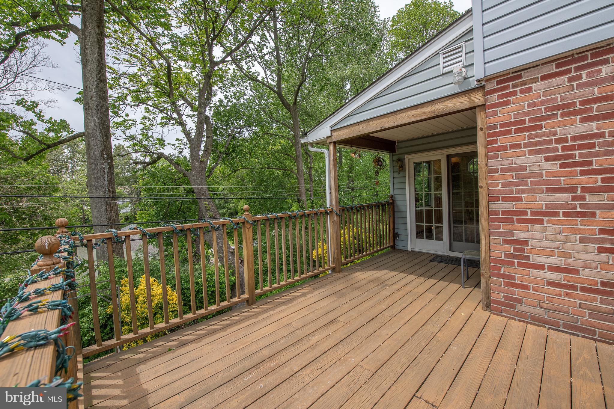 116 Snyder Lane Springfield, PA 19064 - Photo 15 of 32 Deck with a private view