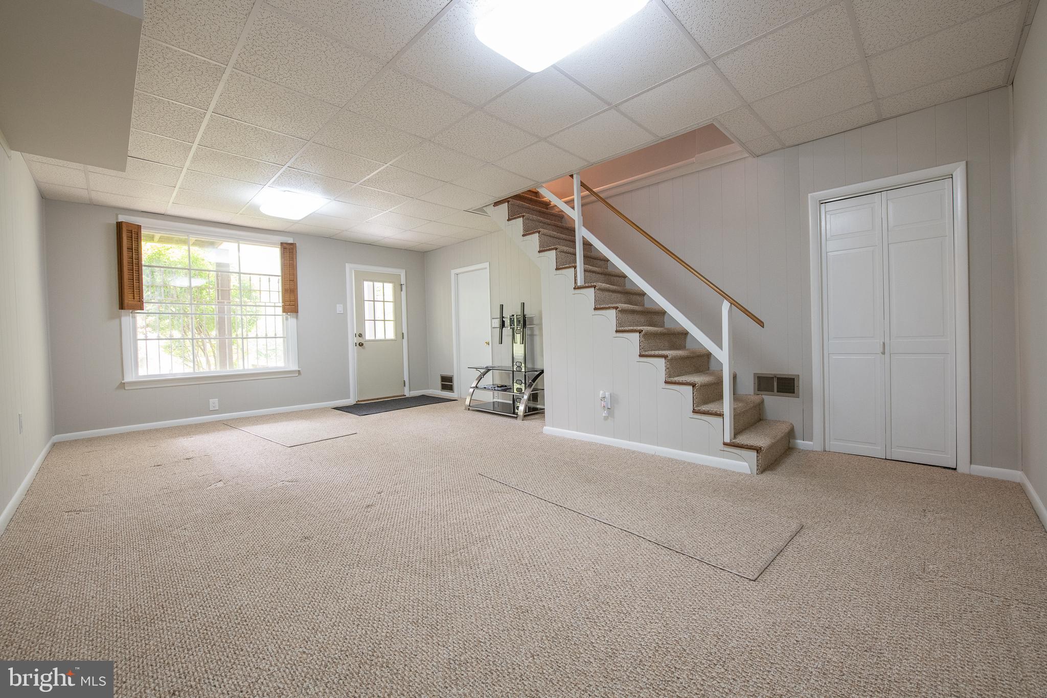 116 Snyder Lane Springfield, PA 19064 - Photo 26 of 32 Partially Finished Basement with outside entrance