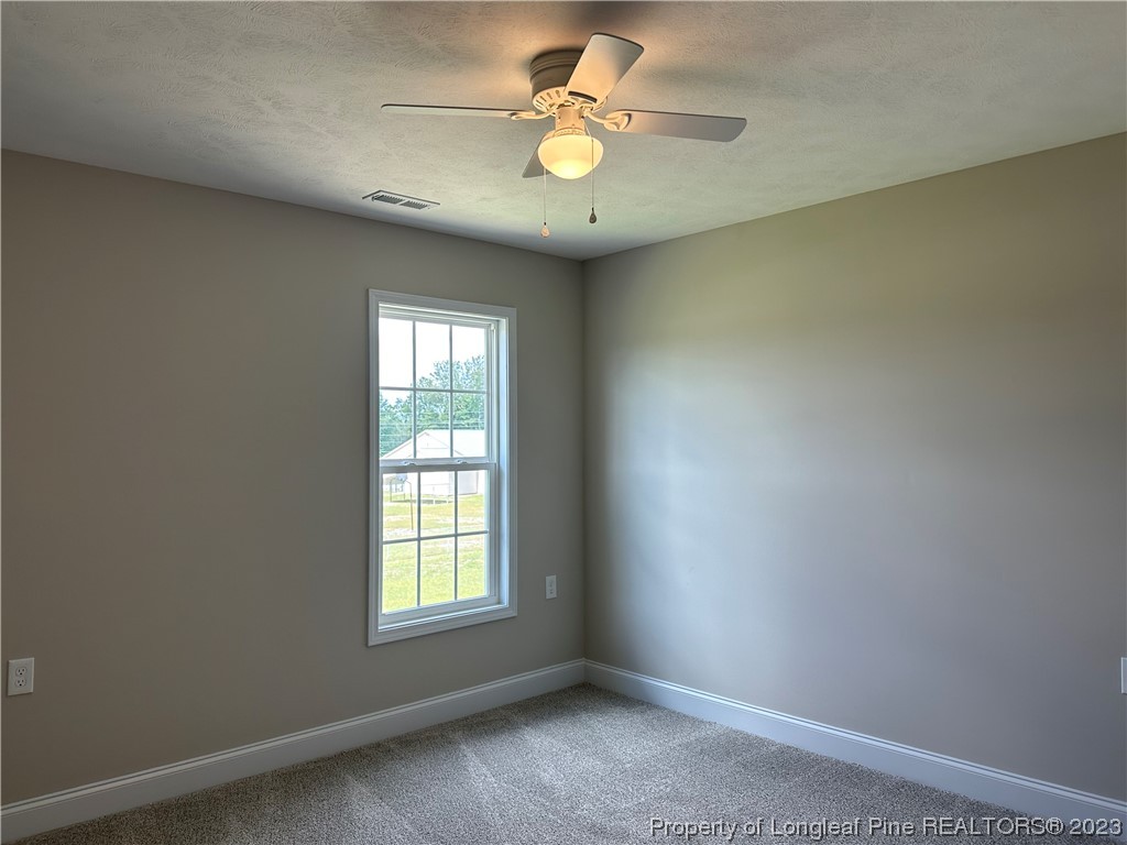 2526 Sand Hill Road Fayetteville, NC 28306 - Photo 21 of 40 an empty room with windows and ceiling fan