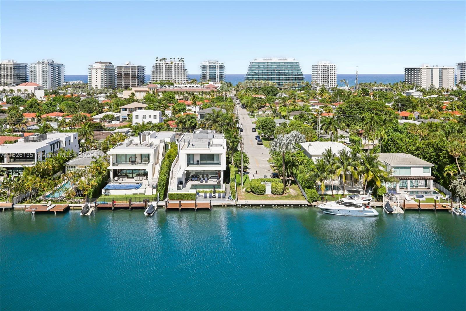 9261 East Bay Harbor Drive, Unit 404 Bay Harbor Islands, FL 33154 - Photo 49 of 49 a view of a city with tall buildings