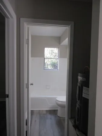 a bathroom with a sink and a toilet