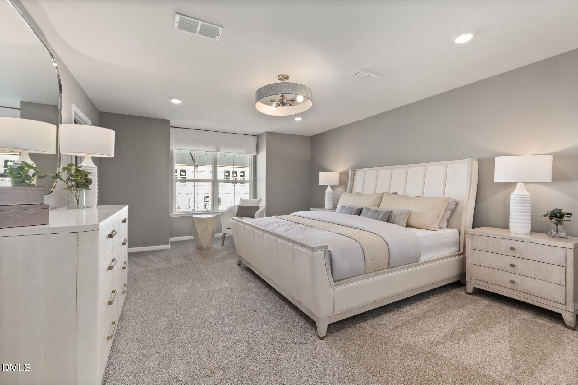 2901 Denson Road Fuquay-Varina, NC 27526 - Photo 11 of 31 a spacious bedroom with a bed and a window