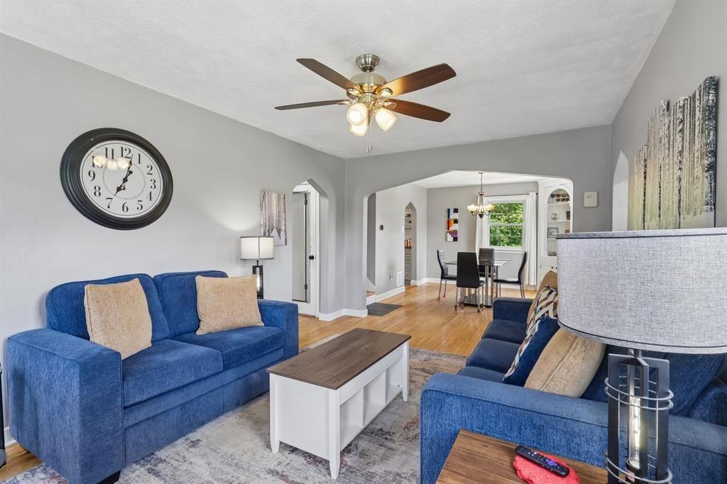 1770 Locust Road Sewickley, PA 15143 - Photo 6 of 33 Living room into dining room