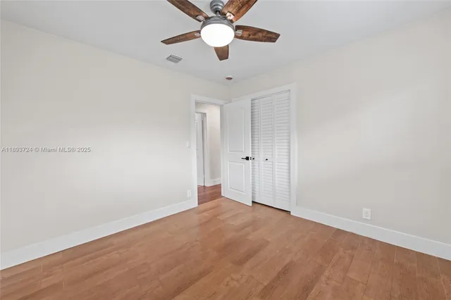 wooden floor in an empty room