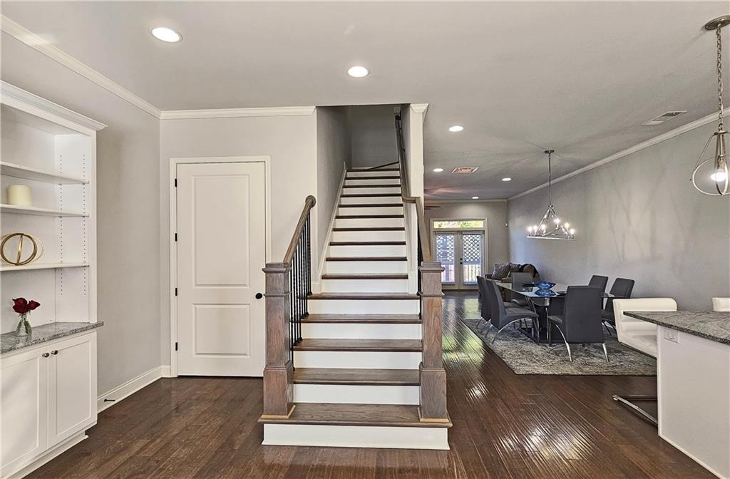 1212 Stone Castle Circle Smyrna, GA 30080 - Photo 16 of 39 a living room with furniture and wooden floor
