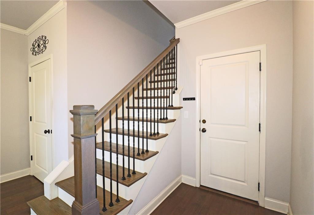1212 Stone Castle Circle Smyrna, GA 30080 - Photo 6 of 39 a view of entryway with wooden floor