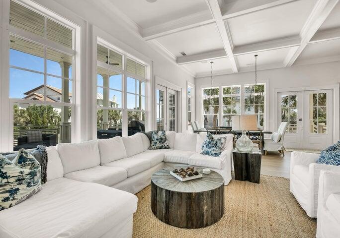 410 Beachfront Trail Santa Rosa Beach, FL 32459 - Photo 16 of 102 a living room with furniture and a large window