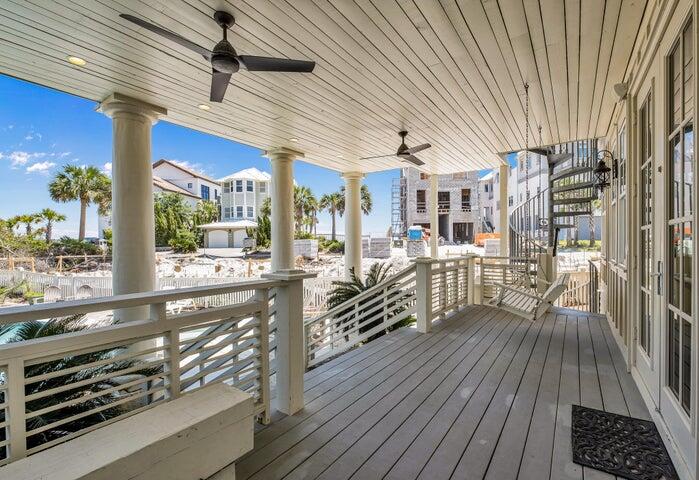 410 Beachfront Trail Santa Rosa Beach, FL 32459 - Photo 45 of 102 a view of a patio with wooden floor