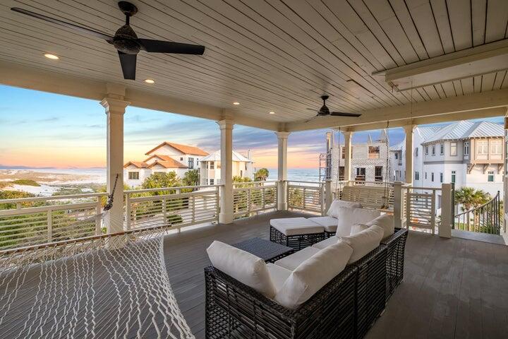 410 Beachfront Trail Santa Rosa Beach, FL 32459 - Photo 78 of 102 a view of a livingroom with furniture and floor to ceiling window