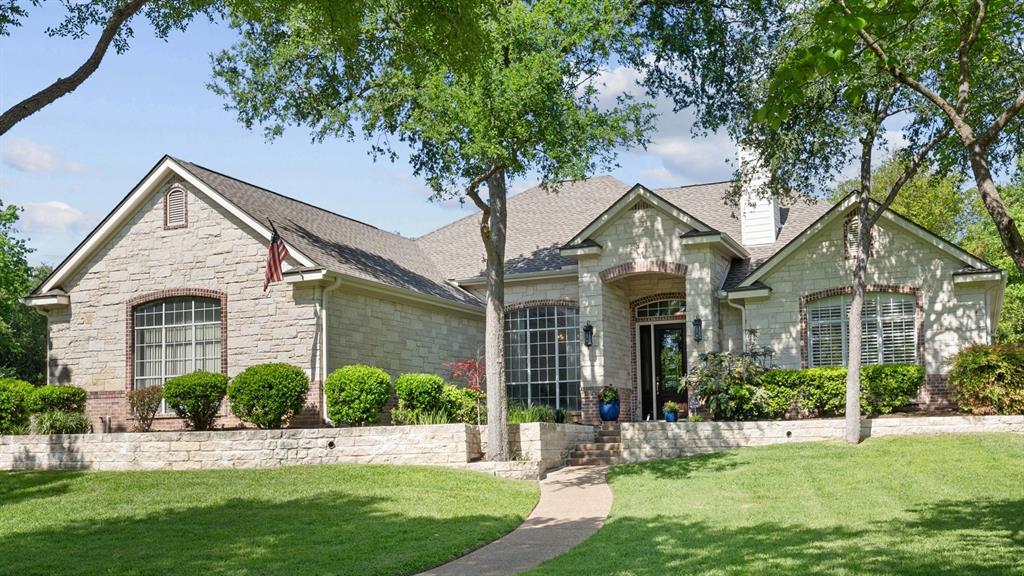 2005 River Run Drive Belton, TX 76513 - Photo 1 of 40 front view of a house with a yard and an trees