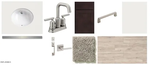 a kitchen with a sink a microwave a refrigerator and cabinets