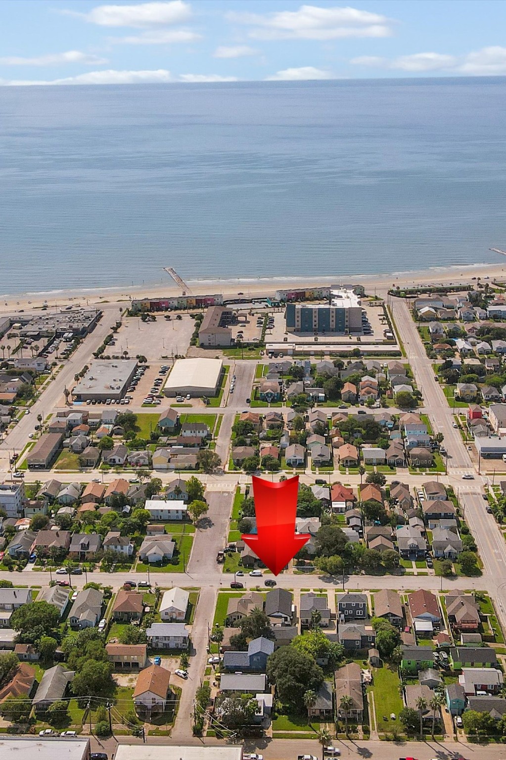 4006 Avenue R 1/2 Rear Galveston, TX 77550 - Photo 23 of 26 a view of a city