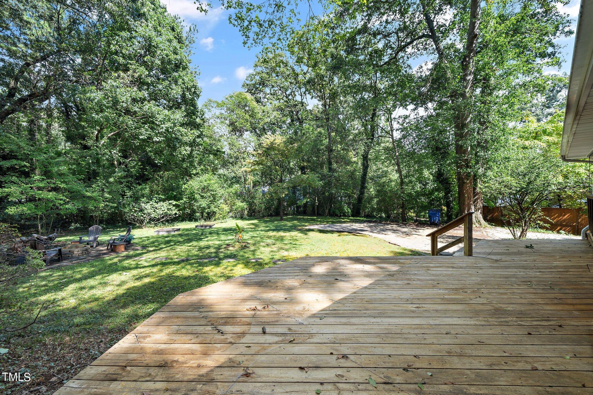 3236 Lewis Farm Road Raleigh, NC 27607 - Photo 5 of 10 a view of a yard