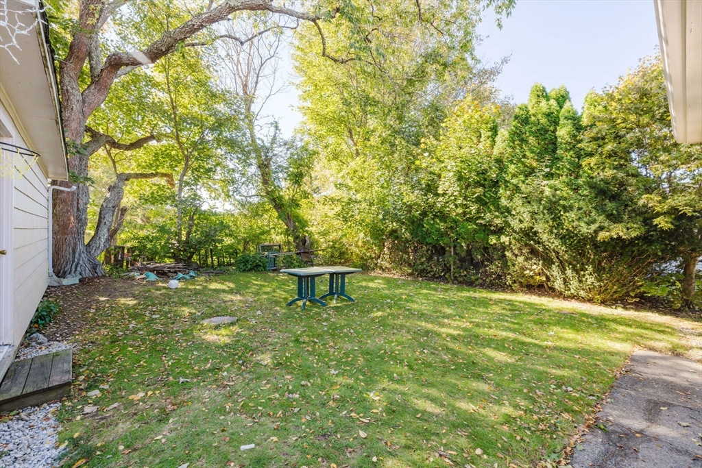 75 Randolph Avenue Tiverton, RI 02878 - Photo 21 of 22 a view of a park with a bench and trees