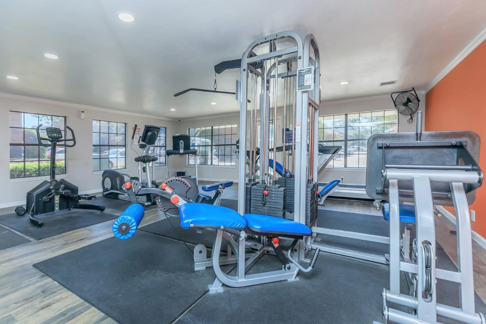 3737 Timberglen Road, Unit 1305 Dallas, TX 75287 - Photo 17 of 19 a view of a room with gym equipment