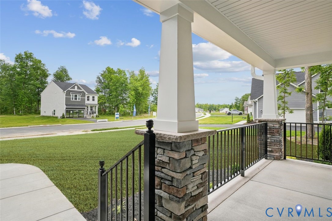Lot 53 Wendenburg Circle, Unit LOT 53 Aylett, VA 23009 - Photo 21 of 24 a view of balcony with yard