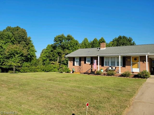 792 Anglin Mill Road Stoneville, NC 27048 - Photo 2 of 25 nice covered front porch