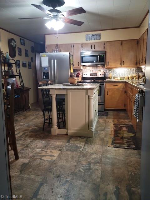 792 Anglin Mill Road Stoneville, NC 27048 - Photo 8 of 25 Kitchen Island with Granite and sitting