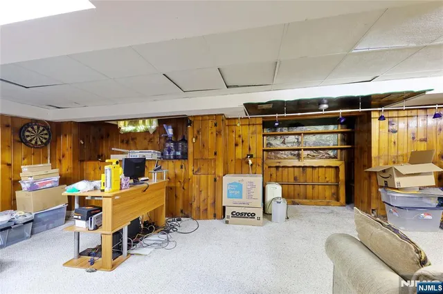 a view of a room with furniture