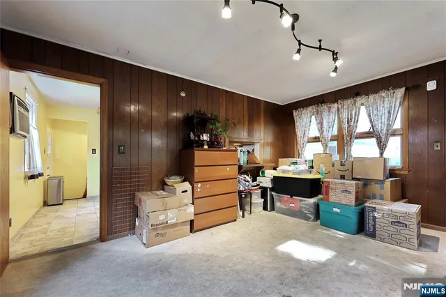 a room with furniture and window