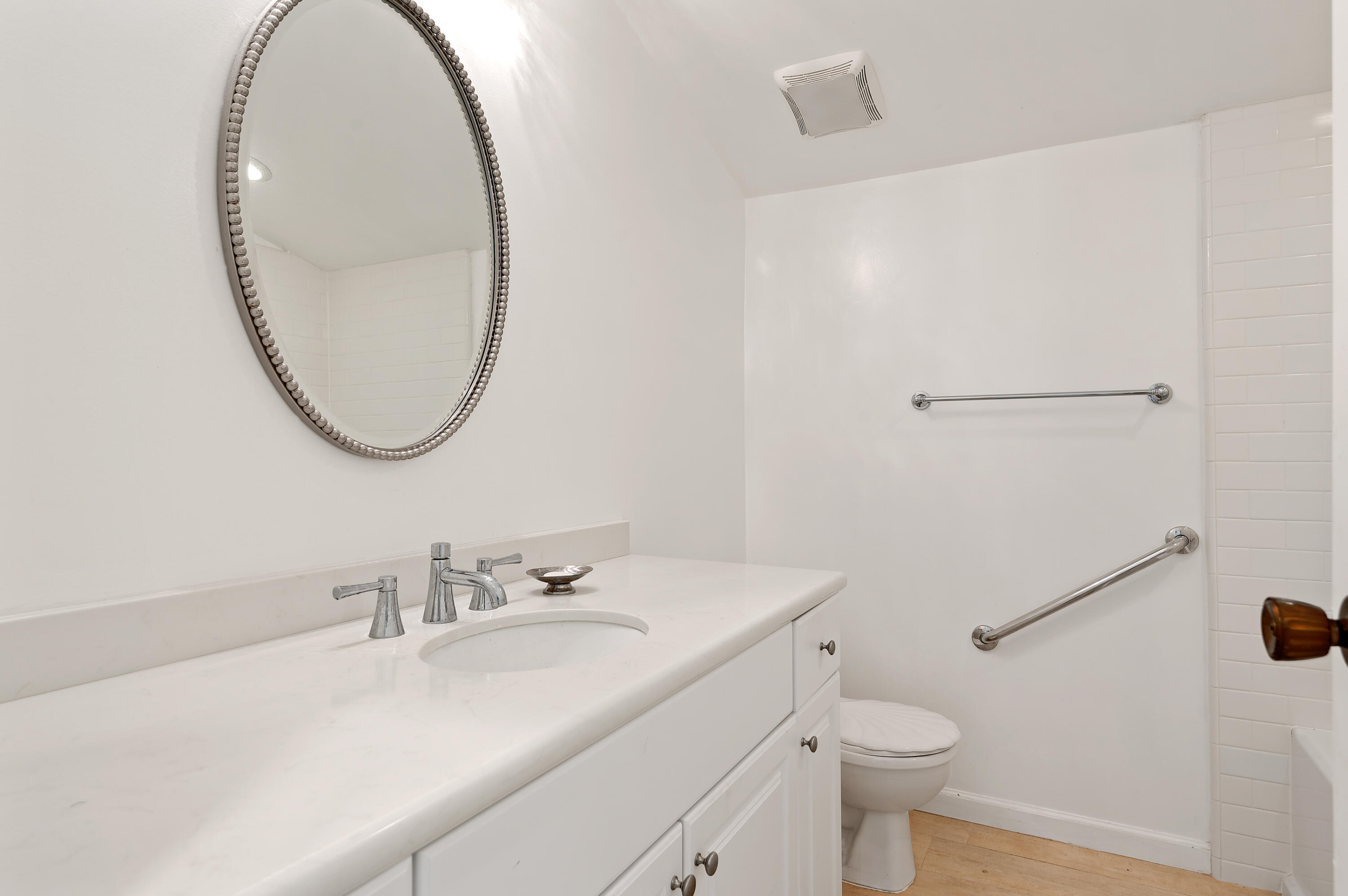 340 Old Mill Road, Unit SPC 16 Santa Barbara, CA 93110 - Photo 20 of 28 a bathroom with a sink and a mirror