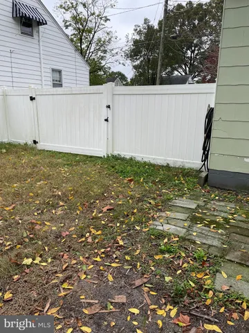 a view of yard with an outdoor space